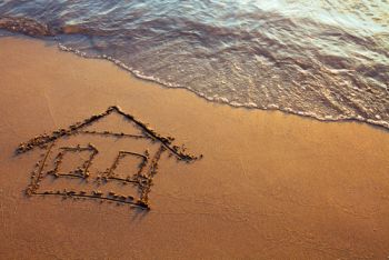 drawing in the sand