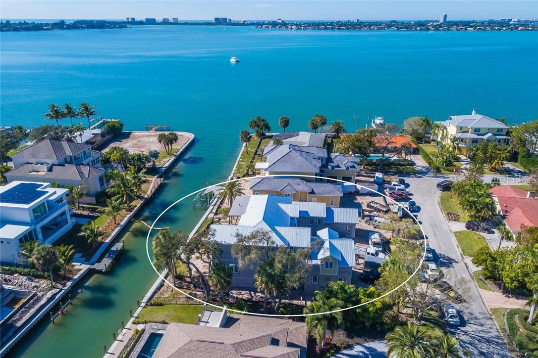 Paradise Shores Sarasota luxury waterfront home